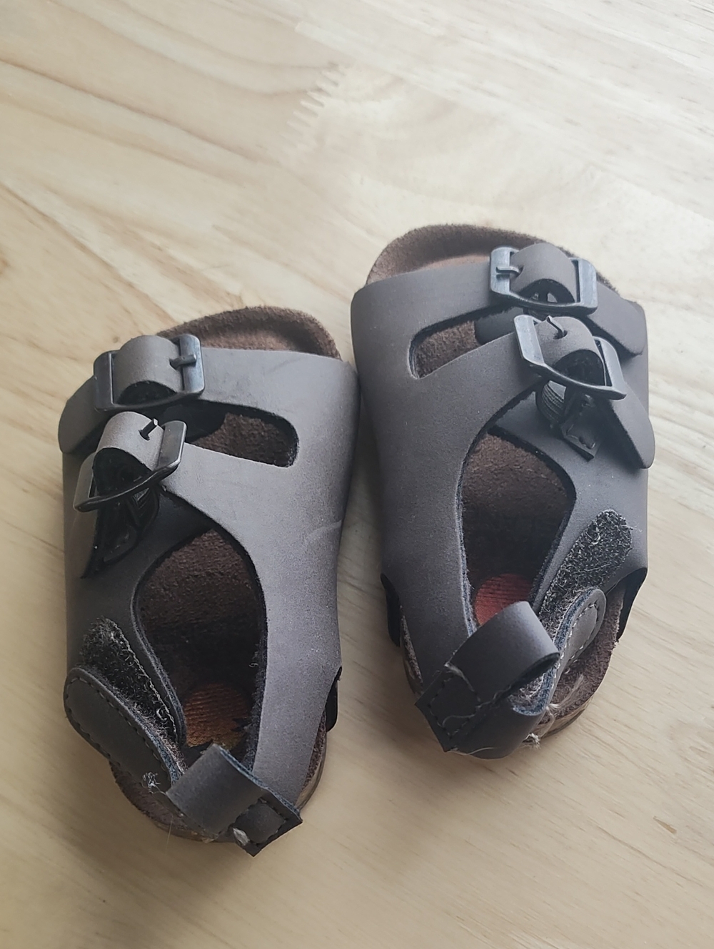 Baby Brown Adjustable Buckle Sandals